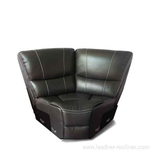 Modern Living Room Furniture Recliner Corner Sofa Set